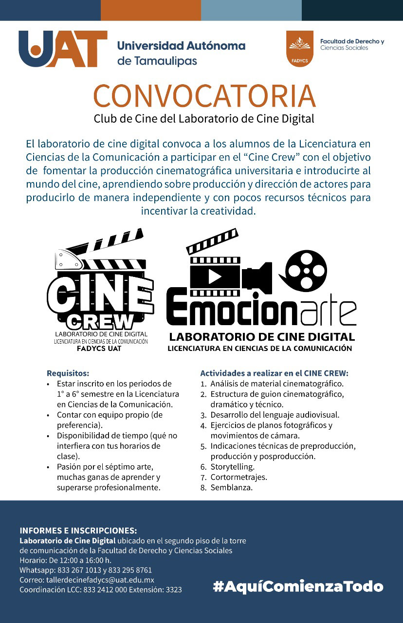 Convocatoria Club De Cine Del Laboratorio De Cine Digital 8923